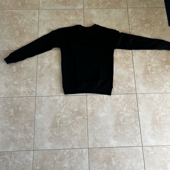 Black Moncler Crewneck Sweatshirt - Picture 4 of 5